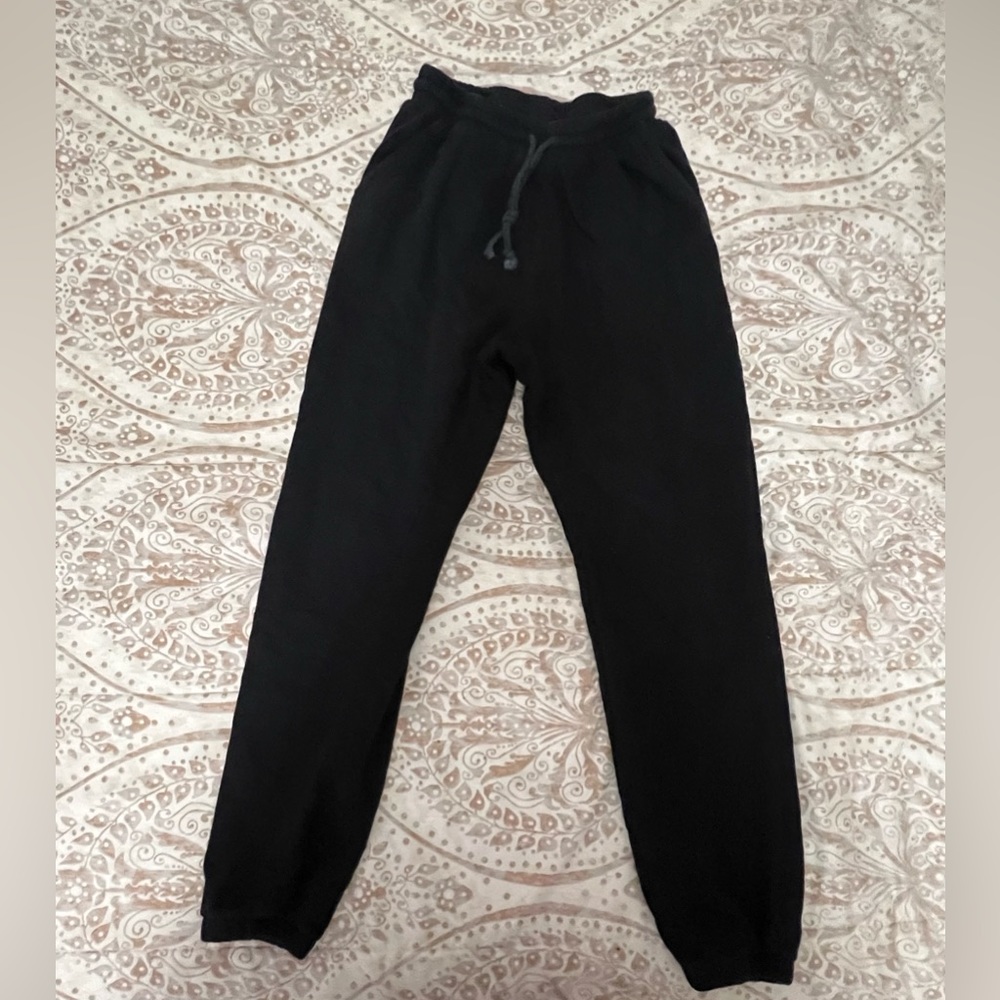 Black sweatpants